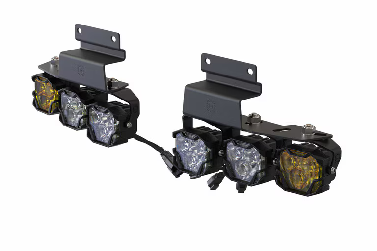 Kit de luces antiniebla triples LED 4Banger para Ford Raptor 2010-2014