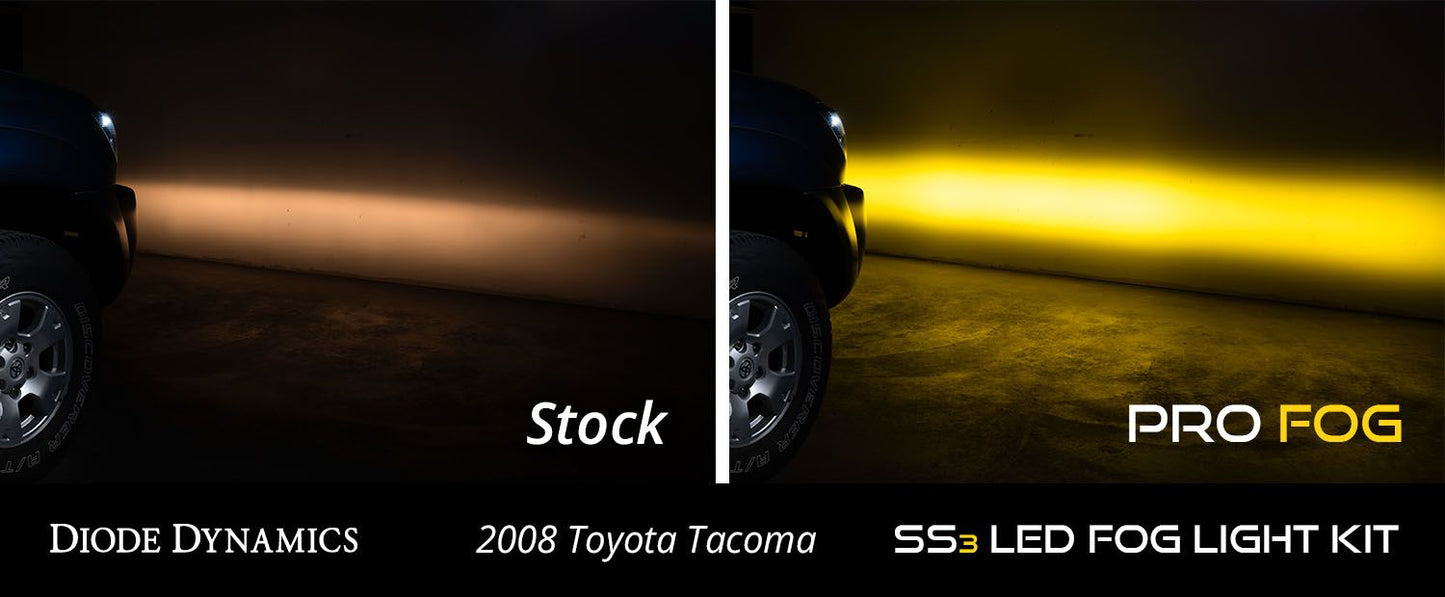 SS3 LED Fog Light Kit for 2005-2011 Toyota Tacoma