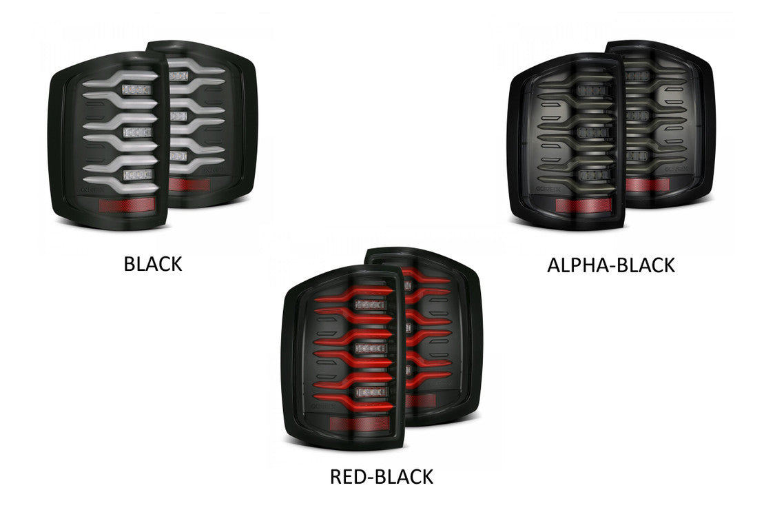 Luces traseras LED Luxx para Chevrolet Silverado 14-18