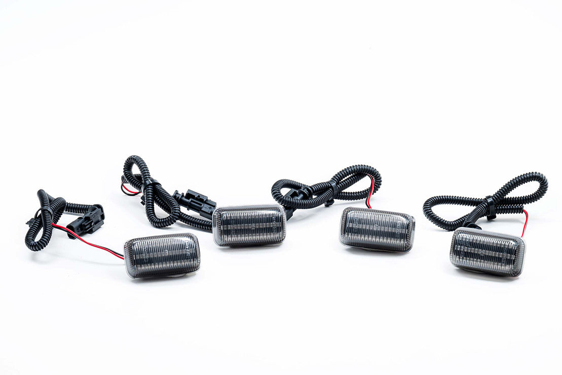Luces de posición laterales LED XB: Chevrolet Silverado HD (2015+/juego)