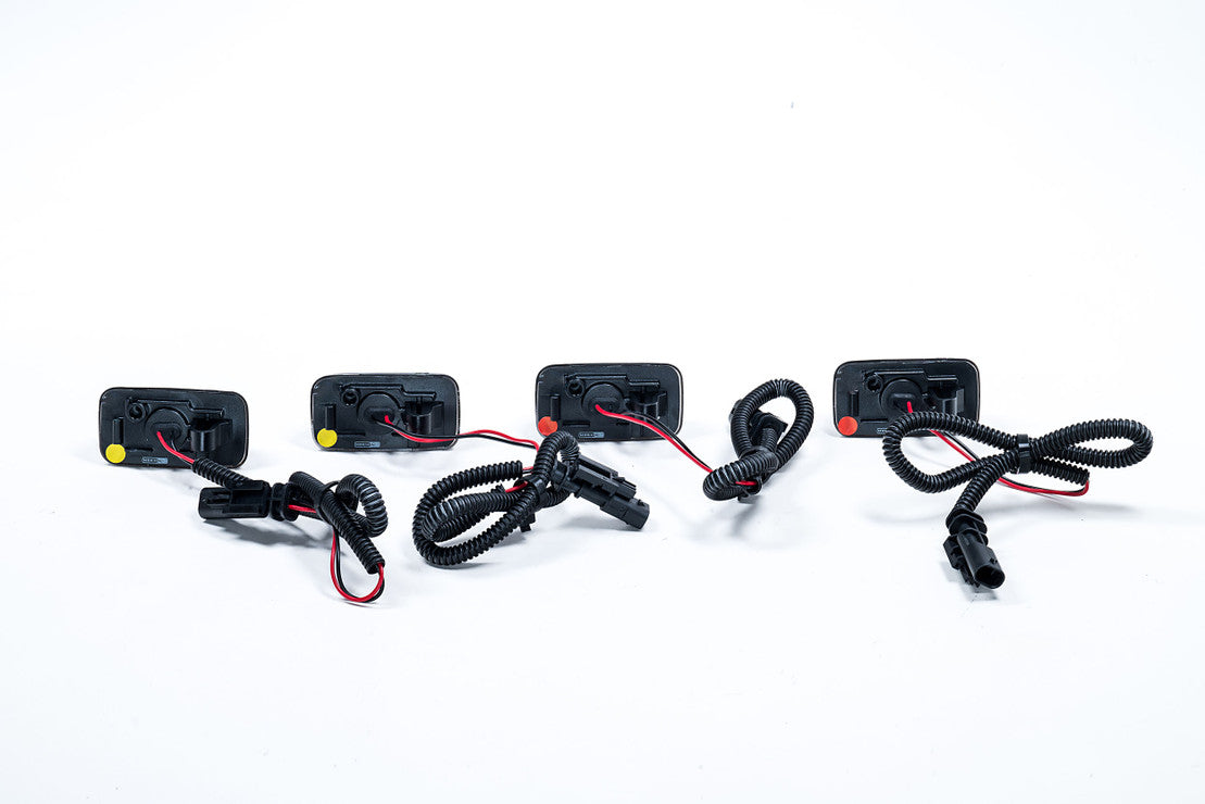 Luces de posición laterales LED XB: Chevrolet Silverado HD (2015+/juego)