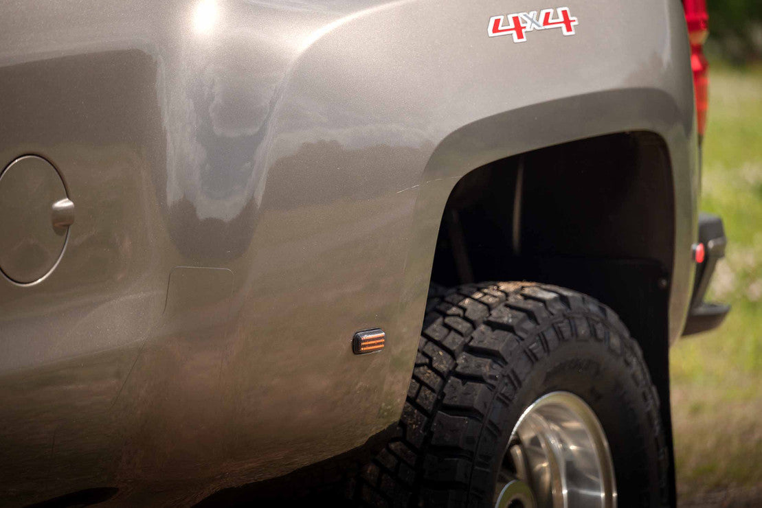 Luces de posición laterales LED XB: Chevrolet Silverado HD (2015+/juego)