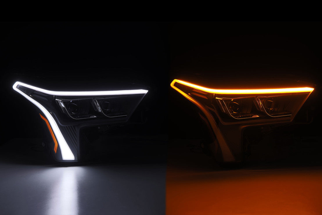 Faros LED Alpharex Luxx: Toyota Tundra/Sequoia (22+)