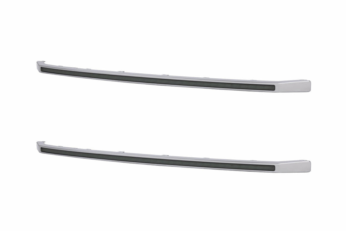 Inserciones de rejilla LED DRL XBG: Ford Super Duty Platinum (20-22)