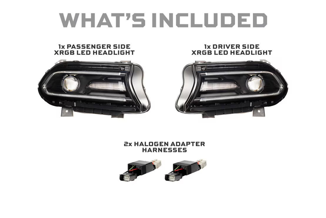 2015-2023 Dodge Challenger XRGB LED-Scheinwerfer