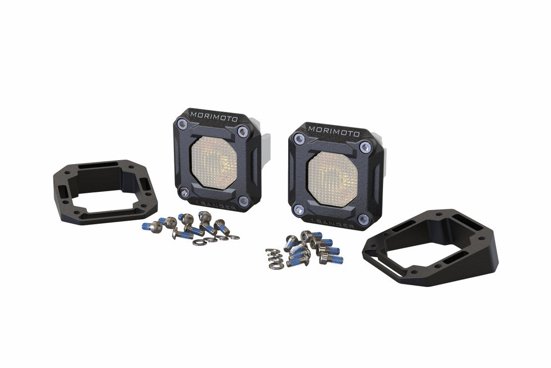 Morimoto 1Banger Brackets: Flush Mount