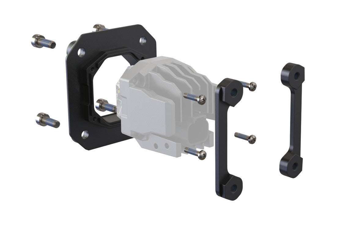 Morimoto 1Banger Brackets: Flush Mount