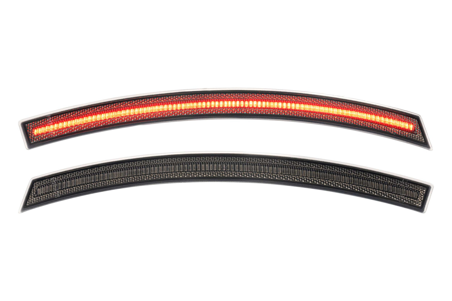 Marcadores laterales traseros Chevrolet Corvette C7 XB 2014-2019 (rojo/par)
