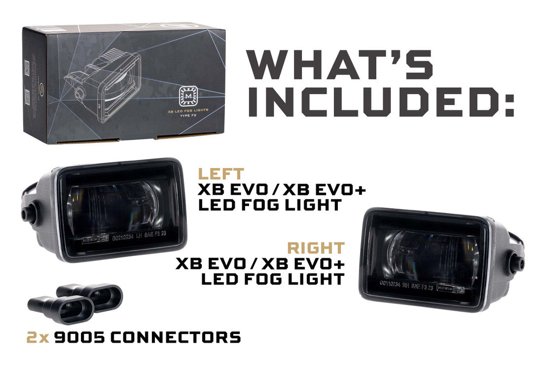 Luces antiniebla LED XB Evo/Evo+ para Ford F-150 2015-2017