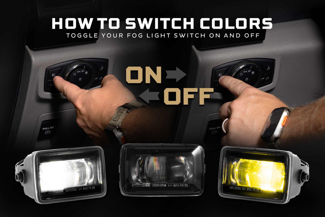 Luces antiniebla LED XB Evo/Evo+ para Ford Super Duty 2017-2022