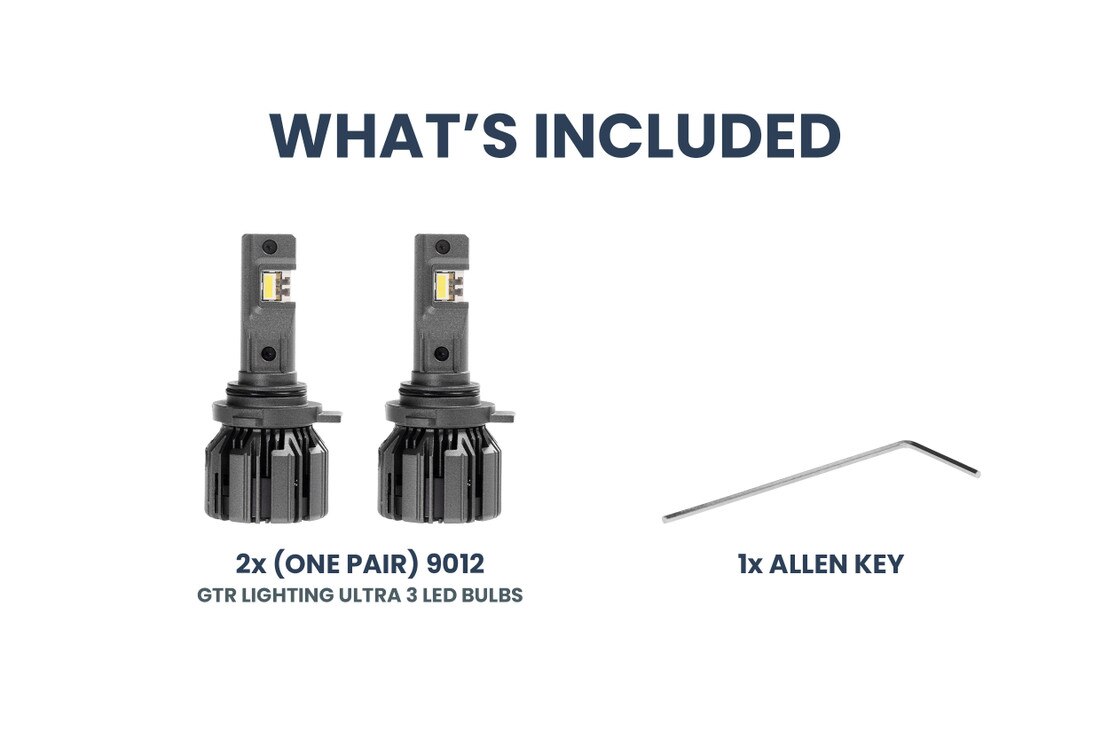 9012: GTR Ultra 3.0 LED Bulbs