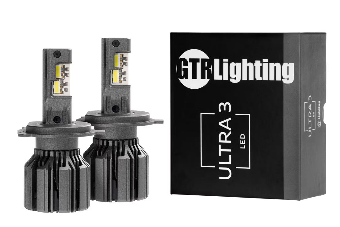 H4/9003: GTR Ultra 3.0 LED Bulbs
