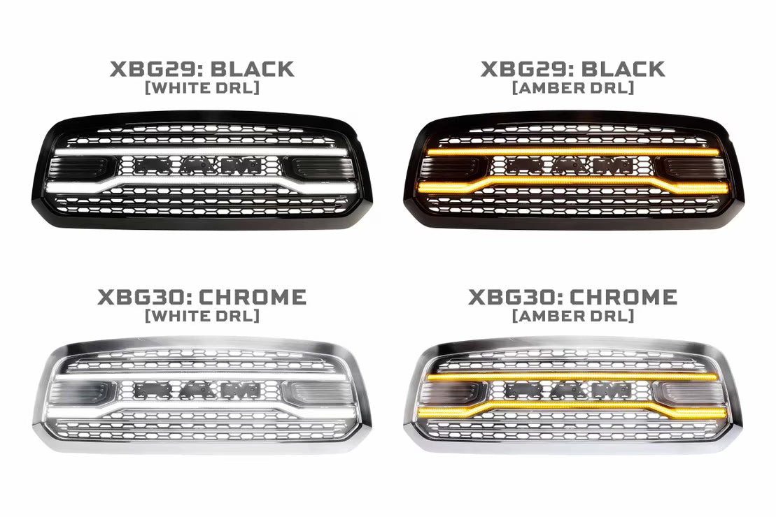 2013-2018 Dodge Ram HD XBG LED Grille