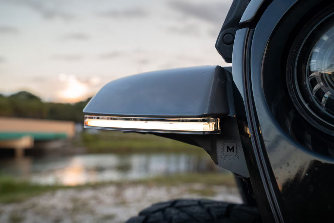 2020+ Jeep Gladiator JT XRGB LED Fender Flare Chop Kit