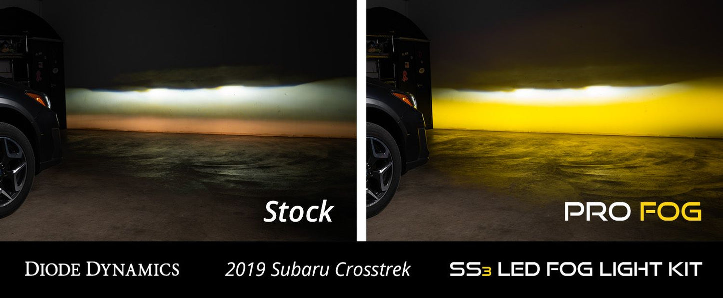 Kit de luces antiniebla LED SS3 para Subaru Crosstrek 2016+