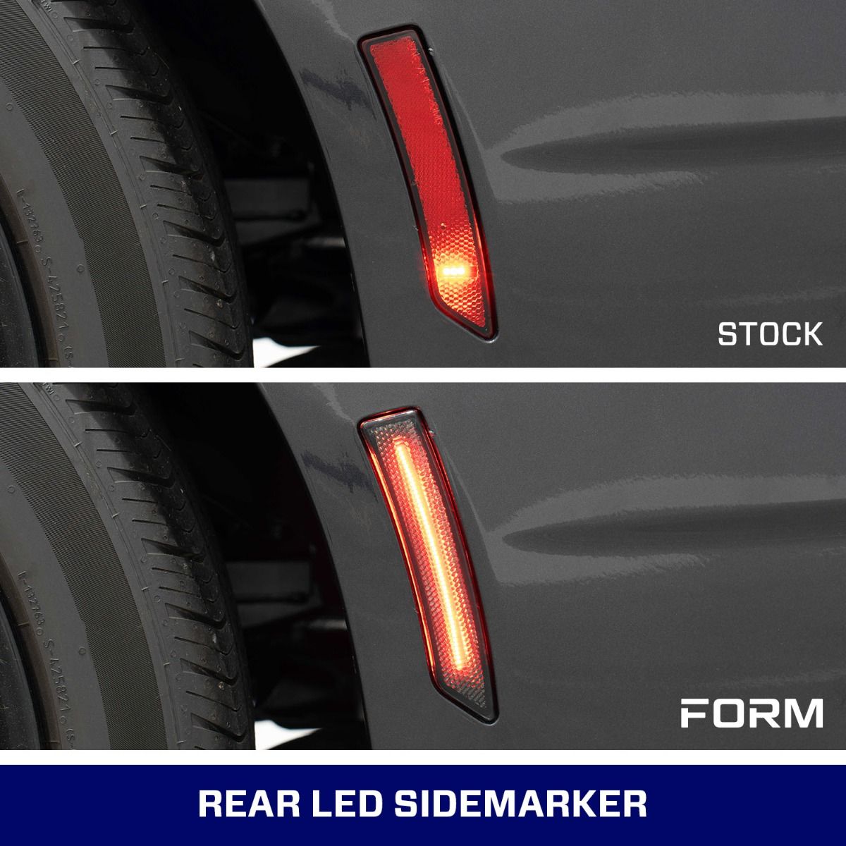 Juego de luces LED de posición laterales para Ford Mustang 2024+