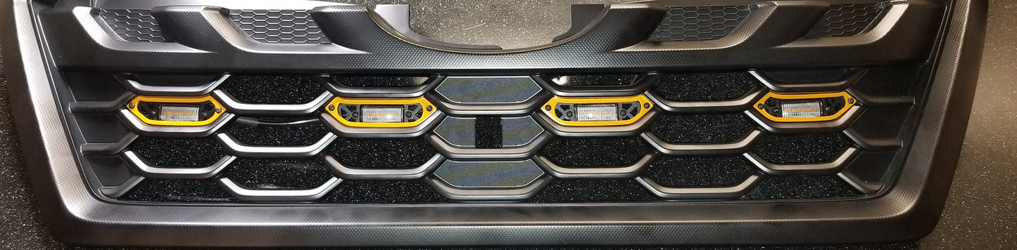 2022-2025 Subaru Forester Wilderness LED Raptor Grille Lights (Type 3)