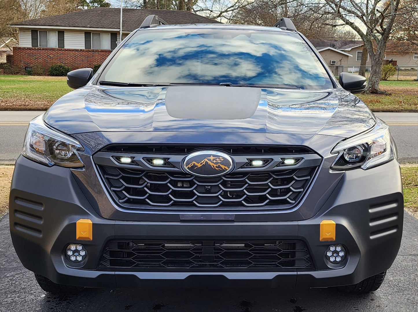 2022-2023 Subaru Outback Wilderness LED Raptor Grille Lights (Type 1)