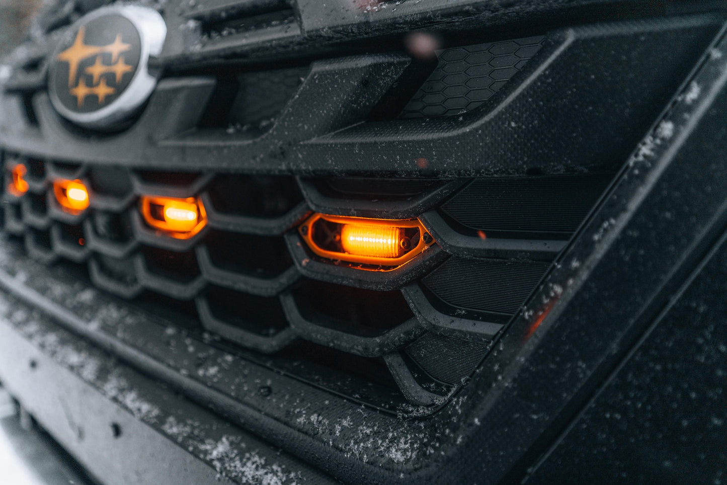 2022-2025 Subaru Forester Wilderness LED Raptor Grille Lights (Type 3)