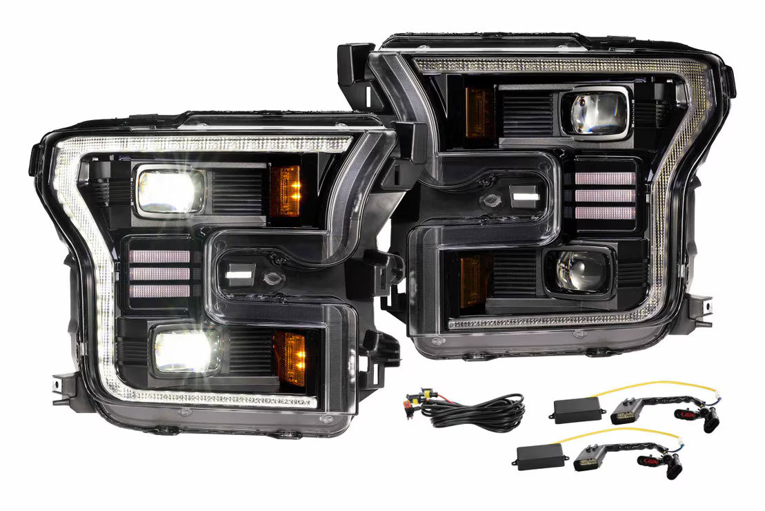 XB Hybrid LED Headlights: Ford Raptor (2017-2020)