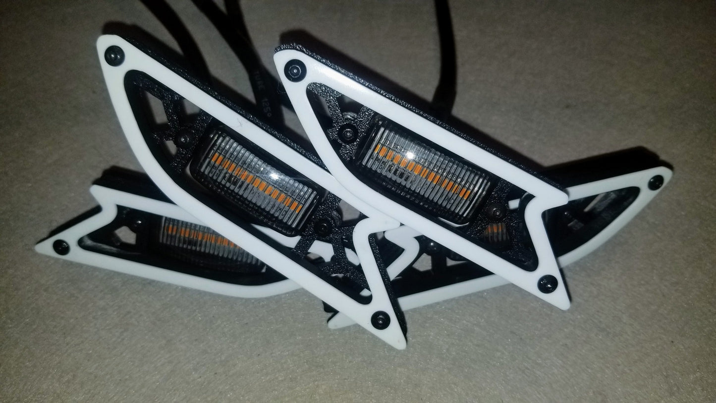 2022-2023 Subaru Outback Wilderness LED Raptor Grille Lights (Type 1)