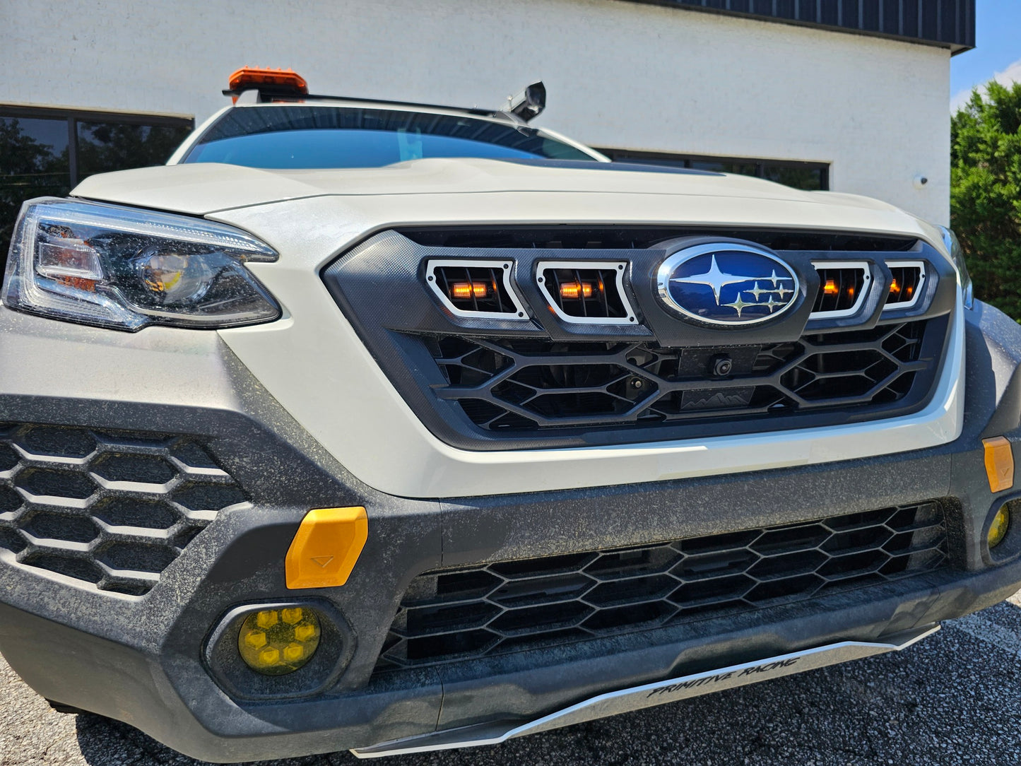2024-2025 Subaru Outback Wilderness LED Raptor Grille Lights (Type 4)