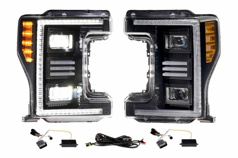 Faros LED híbridos Ford Super Duty XB 2017-2019