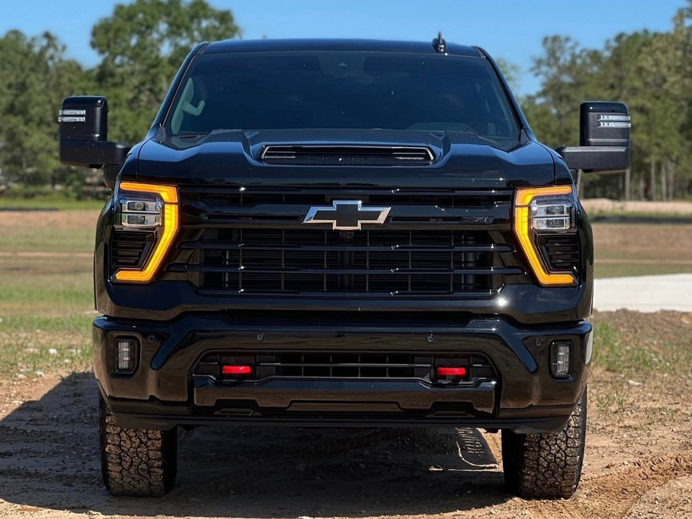 Arnés de luces LED OEM DRL ámbar para Chevrolet Silverado 2022+