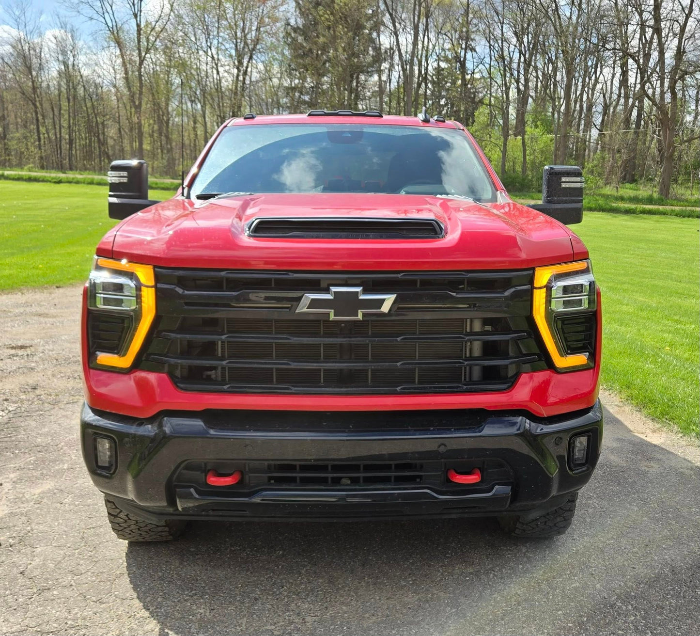 Arnés de luces LED OEM DRL ámbar para Chevrolet Silverado 2022+