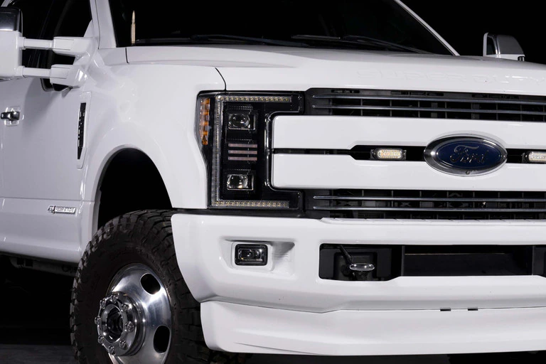Faros LED híbridos Ford Super Duty XB 2017-2019