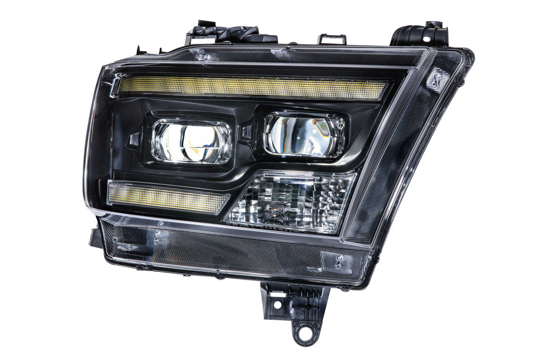 XB Hybrid LED Headlights: Dodge Ram 1500 (2019+) (Pair / ASM)