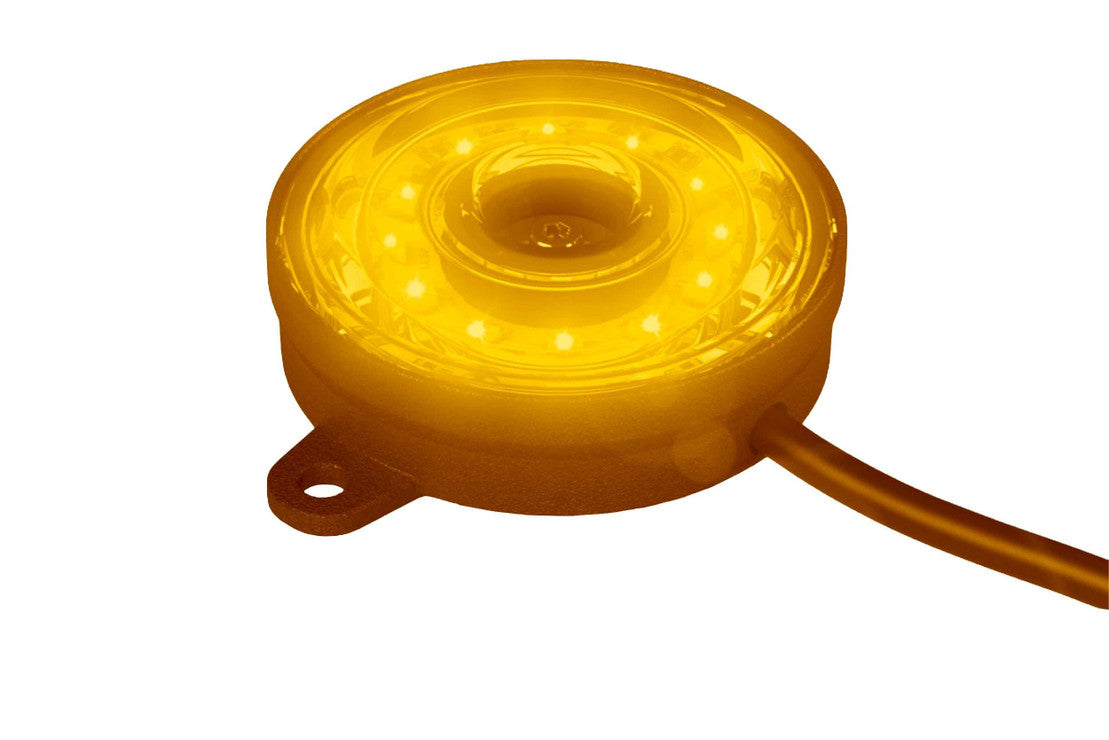 Luz de roca: píxel de perfil (ámbar)