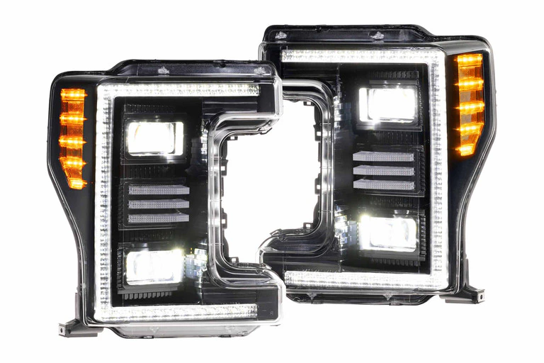 Faros LED híbridos Ford Super Duty XB 2017-2019