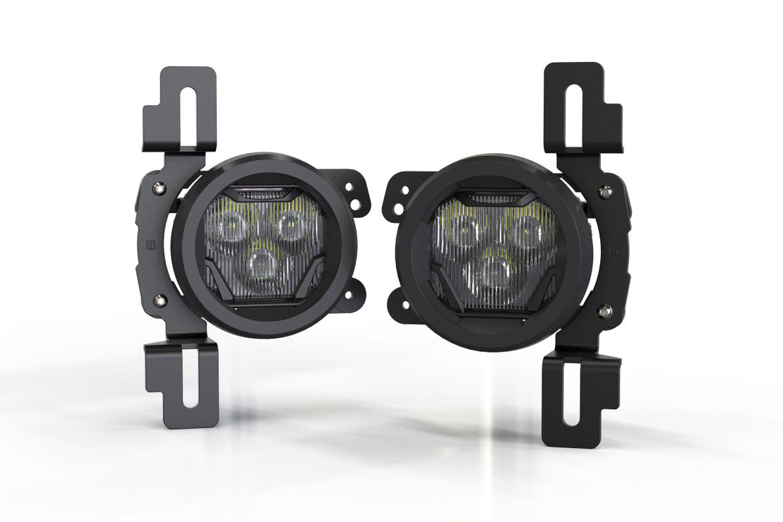 4Banger LED Fog Light Kit for 2020+ Jeep Gladiator JT