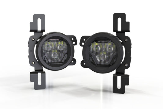 4Banger LED Fog Light Kit for 2020+ Jeep Gladiator JT
