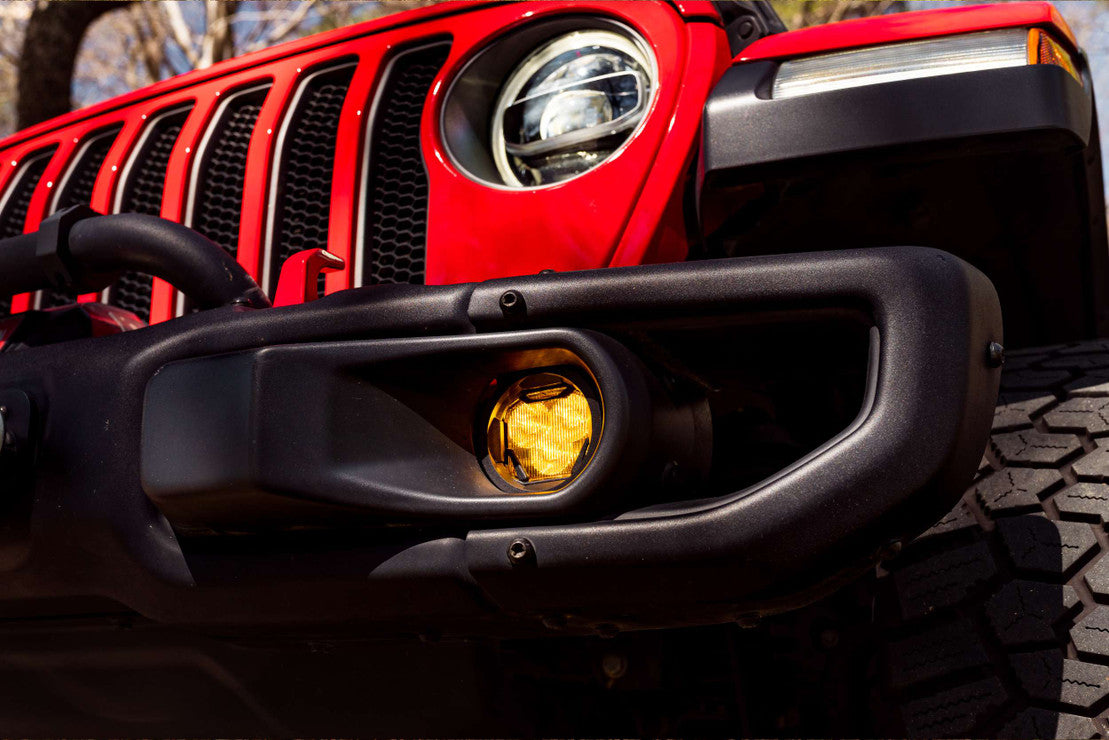 4Banger LED Fog Light Kit for 2020+ Jeep Gladiator JT