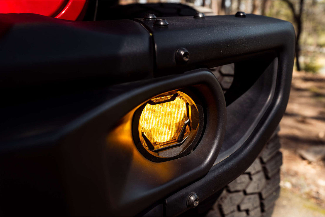 4Banger LED Fog Light Kit for 2020+ Jeep Gladiator JT