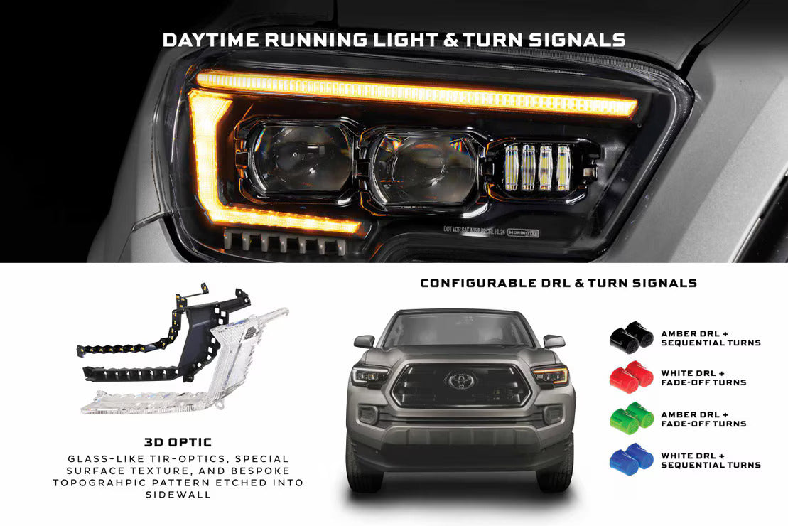 2016-2023 Toyota Tacoma XB Evo LED-Scheinwerfer