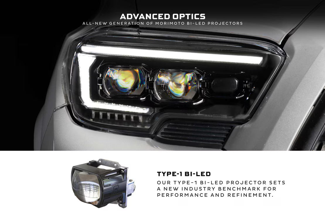 2016-2023 Toyota Tacoma XB Evo Hybrid LED-Scheinwerfer