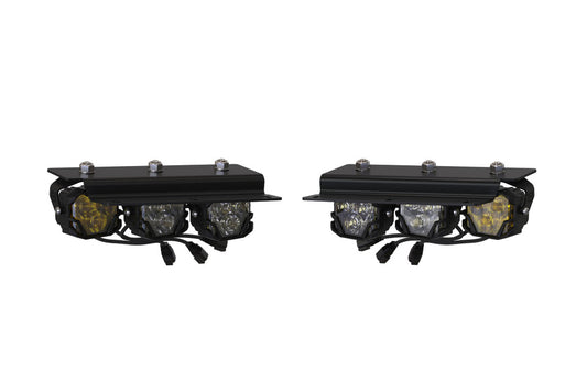 Kit de luces antiniebla triples LED 4Banger para Ford Bronco 2021+