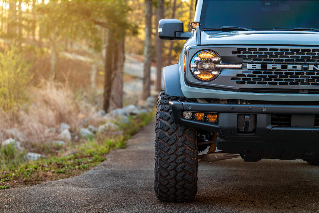 Kit de luces antiniebla triples LED 4Banger para Ford Bronco 2021+