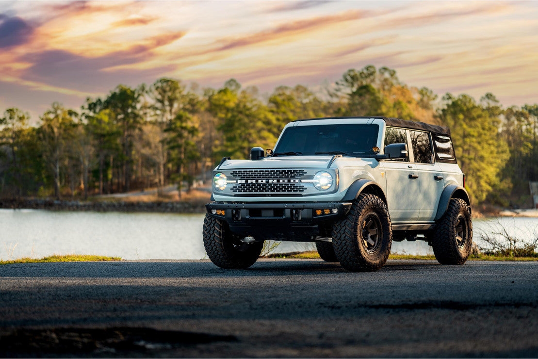 Kit de luces antiniebla triples LED 4Banger para Ford Bronco 2021+