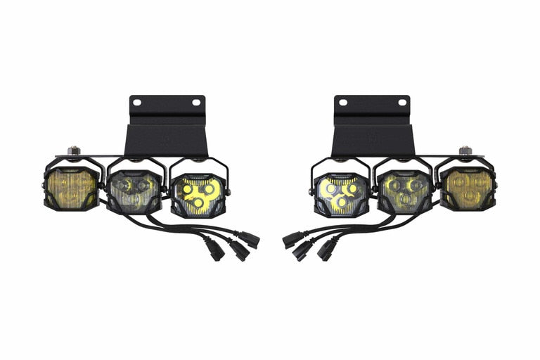 Kit de luces antiniebla triples LED 4Banger para Ford Raptor 2010-2014