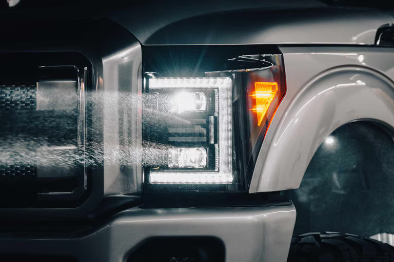 Faros LED híbridos XB: Ford Super Duty (11-16) (par/ajustable)