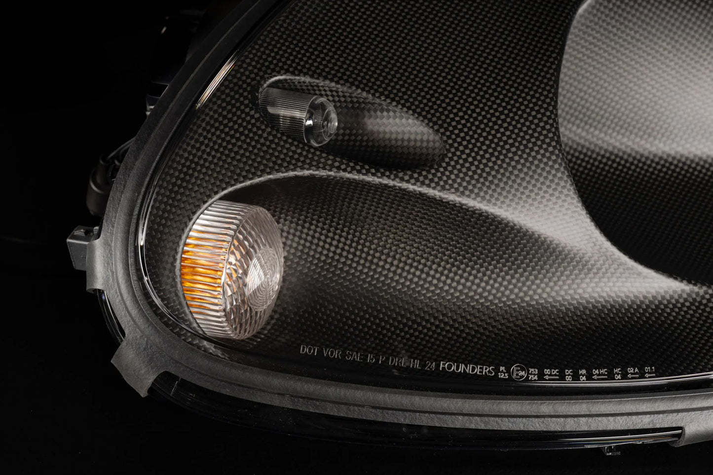 2000-2005 Ferrari 360 Carbon Fiber LED Headlights