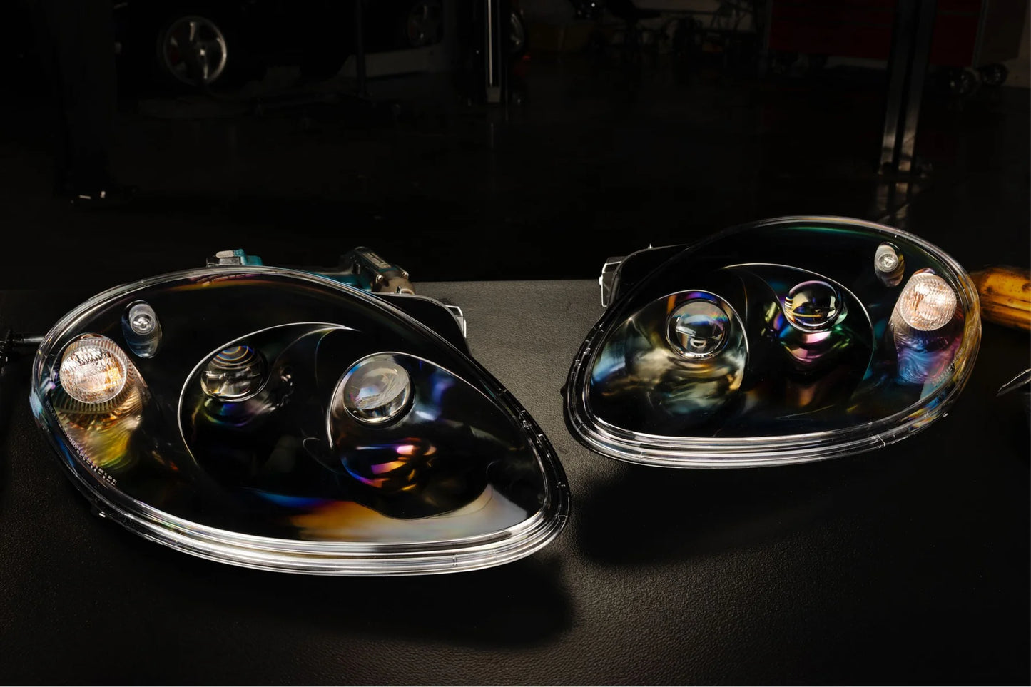 2000-2005 Ferrari 360 Paint-Ready Headlights