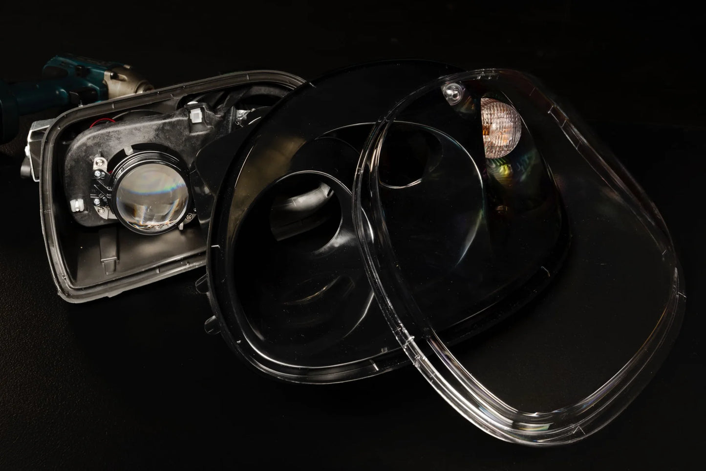 2000-2005 Ferrari 360 Paint-Ready Headlights