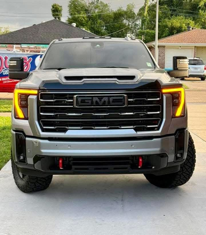2024+ GMC Sierra HD Amber DRL OEM LED Headlight Harness
