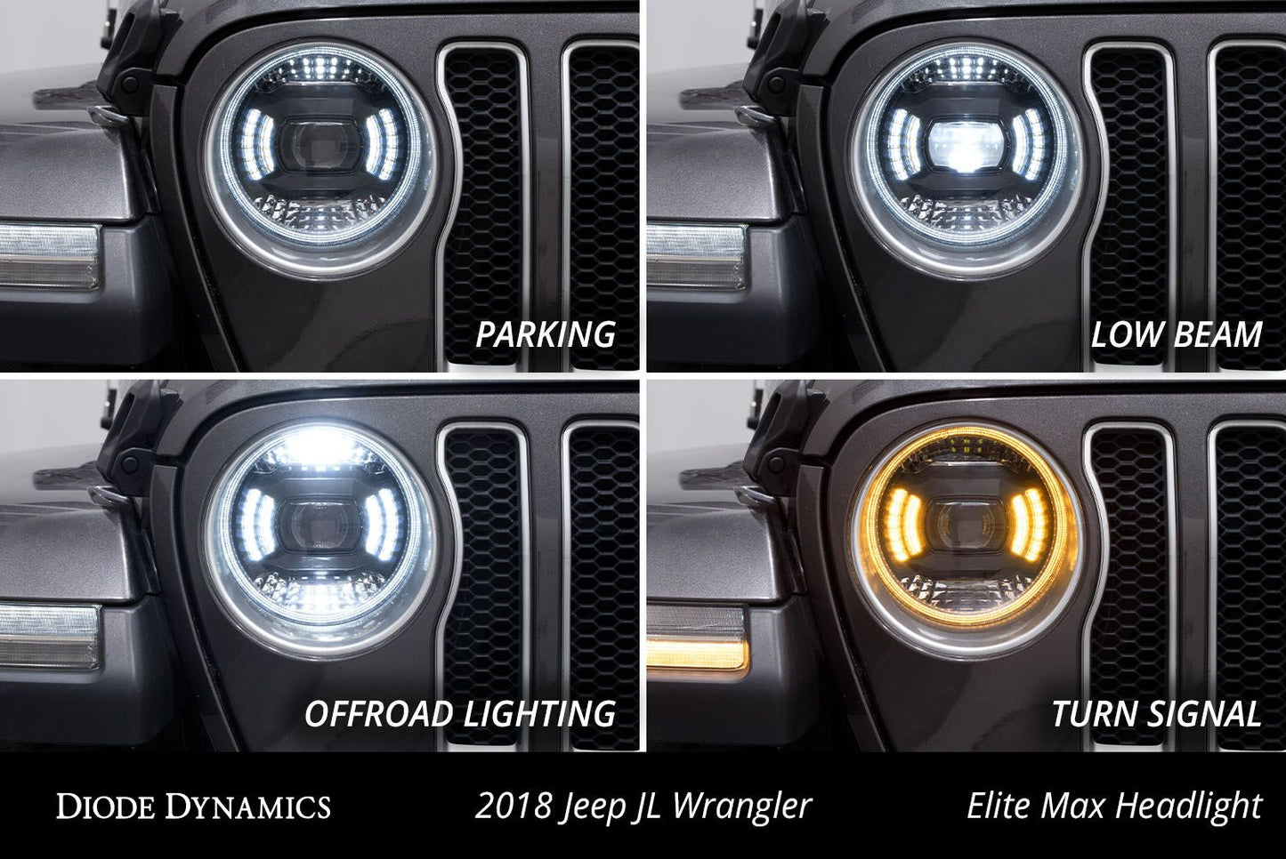 Elite LED Headlamps for 2020+ Jeep JT Gladiator