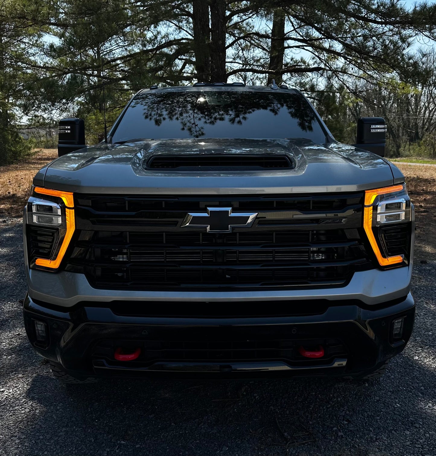 Arnés de luces LED OEM DRL ámbar para Chevrolet Silverado 2022+